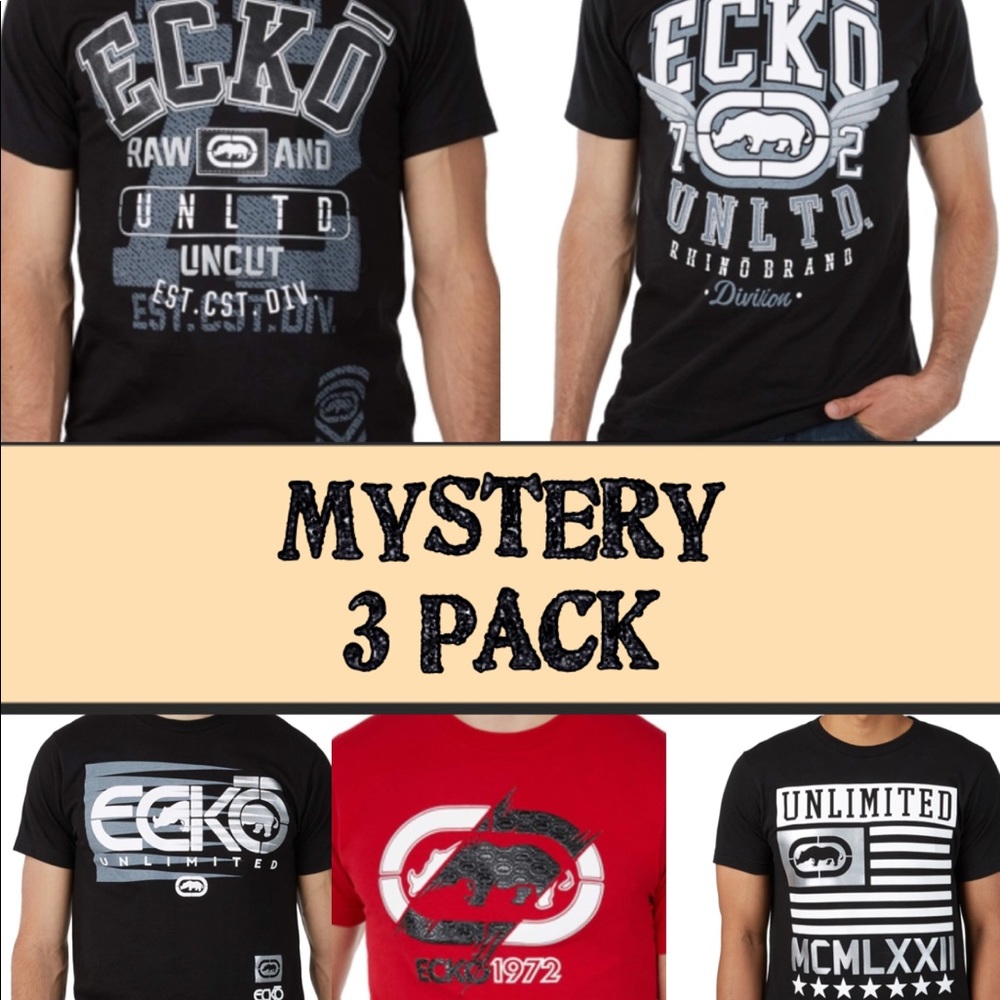 New Men’s T Shirts Clothing Ecko Size Large NWT